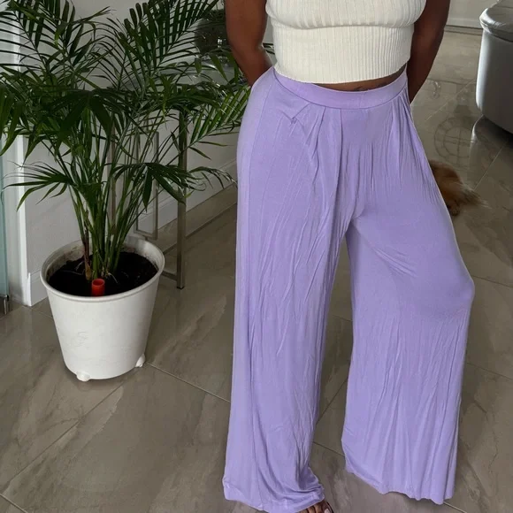 Lavender Pants - Picture 6 of 7